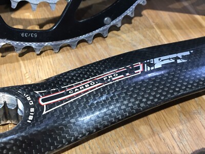 Pédalier Carbone FSA Team Issue – 172,5 Mm – Plateau 53/39 – GXP 2x11 Vitesses – Occasion