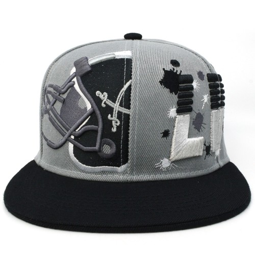 Las Vegas Football Team color New Leader Splash Helmet OSFM Snapback Hat Cap - Picture 3 of 17