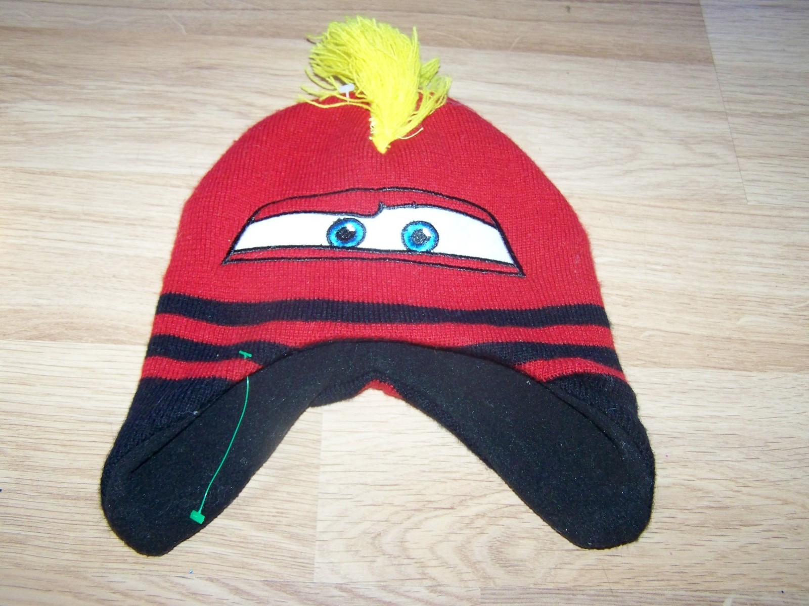 red toddler winter hat