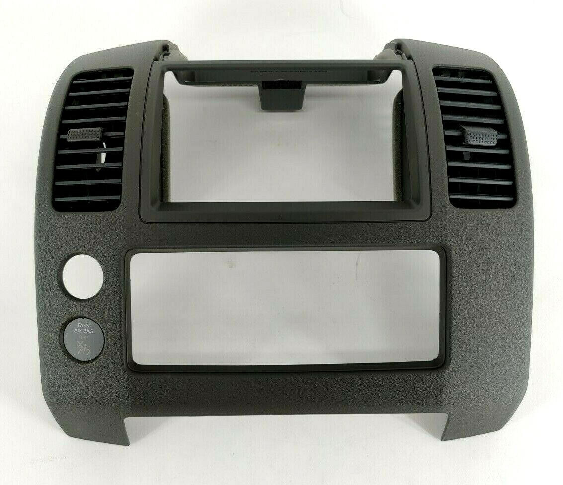 Genuine Nissan 68259-ZP16C Center Center Console Bezel Graphite