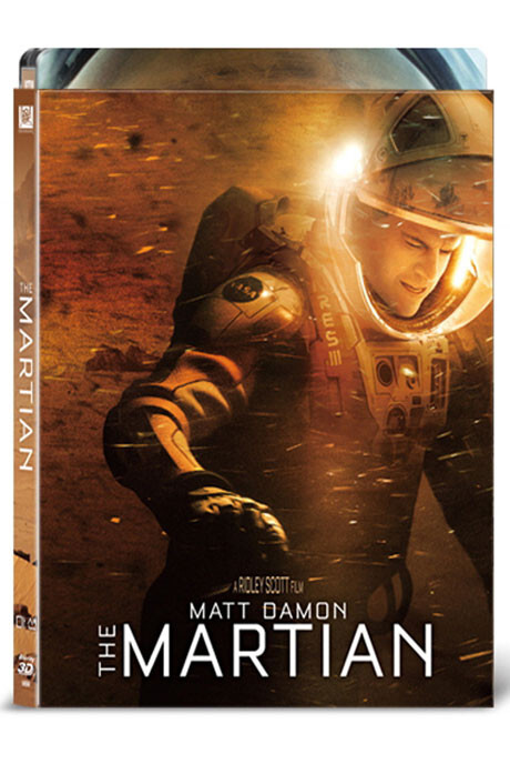 The Martian BLU-RAY Steelbook 2D 3D Limited Edition Lenticular