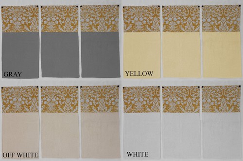 Floral Damask Wraparound Snap Hanging Towels (2 Colors Available) - Picture 12 of 20