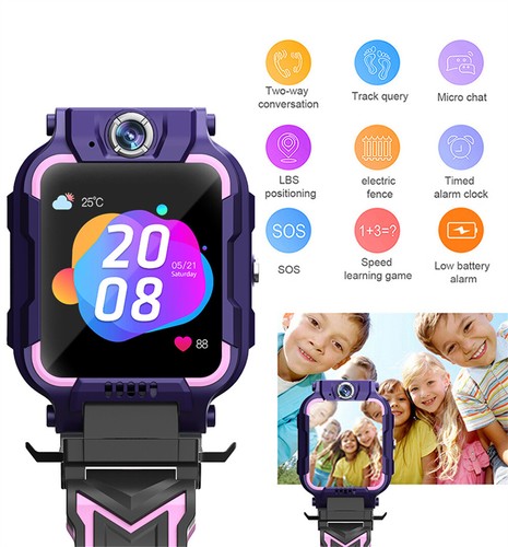 4G Kids Smartwatch Anti-Lost Tracker Video Voice Call Phone Watch for Boys Girls - 第 2/24 張圖片