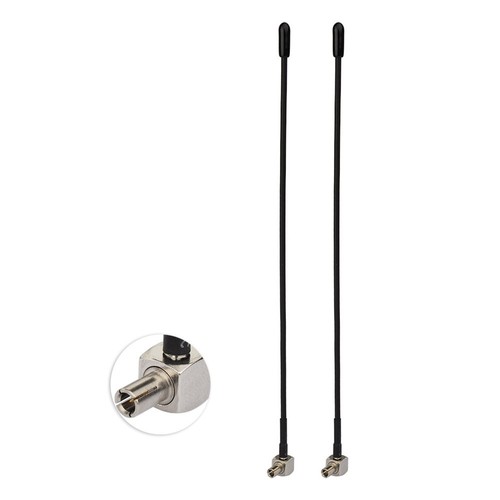 Pack de 2 antennes TS9 pour routeur WiFi mobile ZTE 4G LTE MF80 MF821D MF633BP MF645 - Photo 1 sur 4