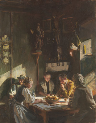 John Singer Sargent : ''Tyrolese Interior'' (1915) - Giclee Fine Art Print