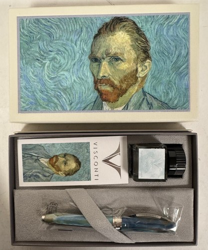 Visconti Van Gogh Füllfederhalter Portrait blau, Stahl M