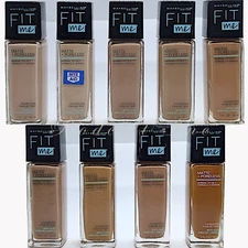 Maybelline FIT ME Matte + Poreless Foundation with Clay Normal To Oily YOU PICK