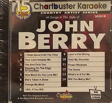 90261R JOHN BERRY CHARTBUSTER KARAOKE CDG