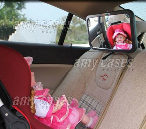 Car Baby Seat Inside Mirror View Back Safety Rear Ward Facing Child Infant MEL - Picture 7 of 13