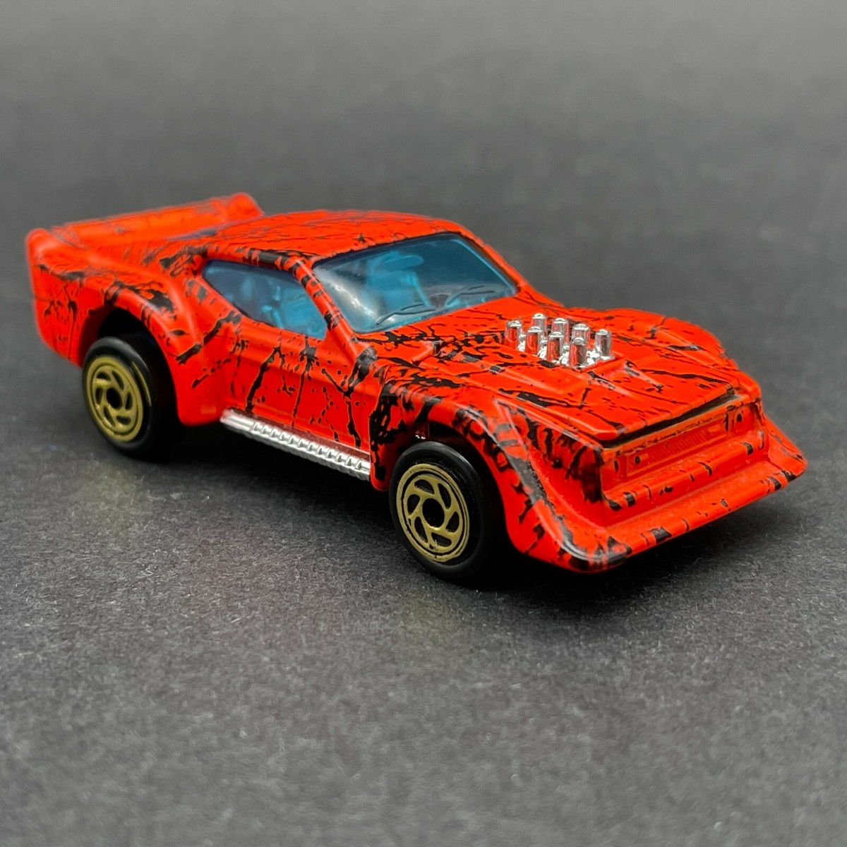 Matchbox 1983 IMSA Ford Mustang Mach 1 Car Orange Diecast 1/64