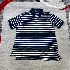 Ralph Lauren Polo Shirt 2XB 2XL XXL 2X Big Blue White Green Pony Rugby Outdoors