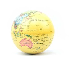 Self Rotating Revolving Light Up World Globe LED Education Toys Office Gifts