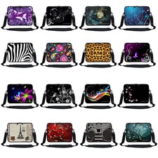 13.3" Laptop Computer Bag w Hidden Handle Shoulder Strap Colorful Styles