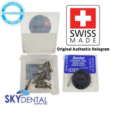 NORDIN Dental Screw Post Refill Kit 12 posts ORIGINAL All Sizes Stainless Steel