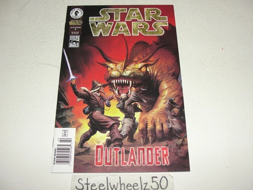Star Wars #9 Newsstand Comic Dark Horse 1999 Outlander Part 3 Truman Leonardi