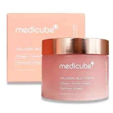 MEDICUBE Collagen Jelly Cream | 110ml | Hydrolyzed Collagen | Deep Hydration |
