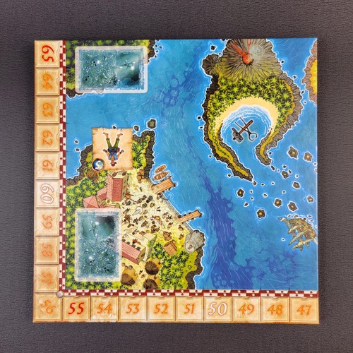 Juego de mesa Pirate's Cove - solo mapa de tablero - pieza de repuesto Days of Wonder - Imagen 5 de 5