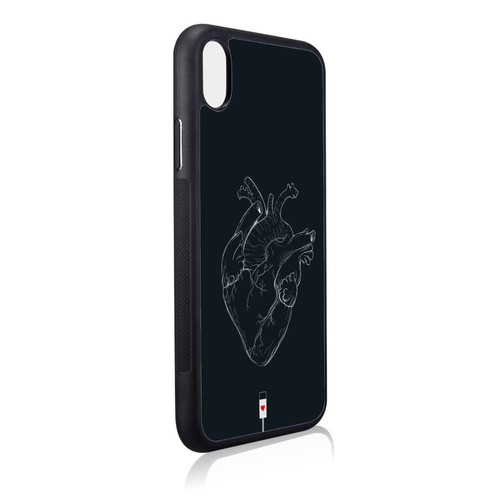 Anti fingerprint For Apple iPhone SE 11 12 13 14 15 16 charge Your Heart medical - Picture 13 of 25