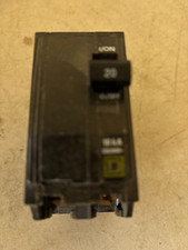 SQ D 20 amp QO two pole circuit breaker