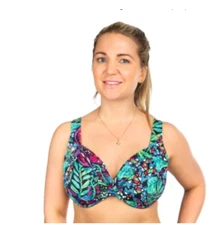 Sunseeker Jungle Chalk  Cup Top Multi Size10 7748