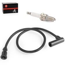 New Spark Plug w/ Wire Cap For MSU 400 500 Alligator 500 Coleman UT400 UT500
