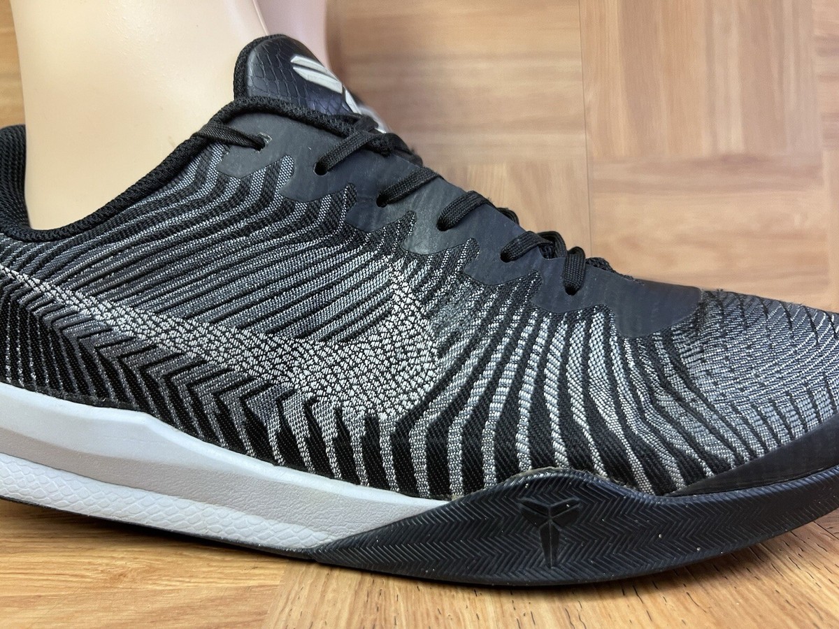 RARE🔥 Size 12.5 - Nike KB Mentality 2 Black Gray Gradient