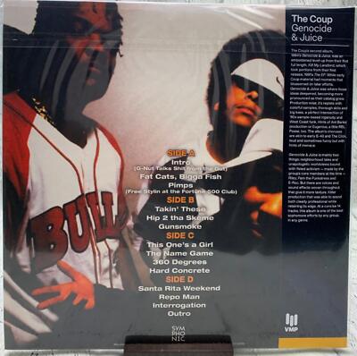 The Coup Genocide Juice 2LP Orange Galaxy Vinyl Me Please VMP