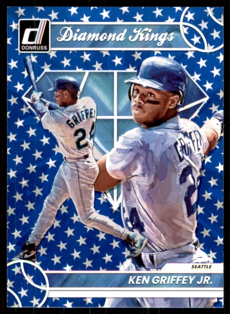 2023 Donruss Baseball Diamond Kings Base Independence Day #1 Ken Griffey Jr.