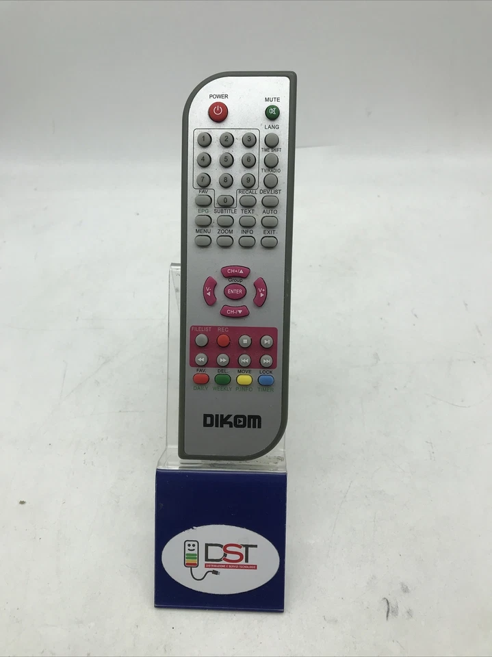 DECODER DIGITALE TERRESTRE DIKOM MOD: DVBT-135 SCART+ COMPLETO DI TELECOMANDO E - Immagine 3 di 4