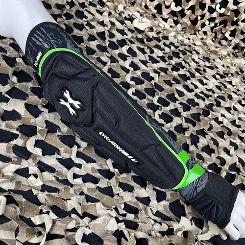 NEW HK Army Crash Elbow Pads - Black/Neon - Small/Medium - Picture 3 of 7