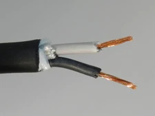 50 ft 18/2 SJOOW SJO SJ Black Rubber Cord Outdoor Flexible Extension Wire/Cable