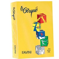 Favini Le Cirque Papier A4 160 G/M² 250 Blatt Schwefelgelb Stark