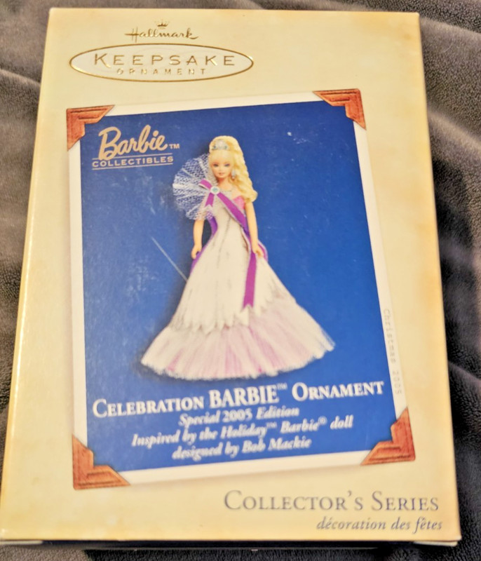 2005 Hallmark Keepsake Ornament Celebration Barbie Special Edition #6 EUC