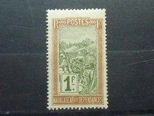 Colonia francese del Madagascar 1908 n. Michel 88**nuovo di zecca