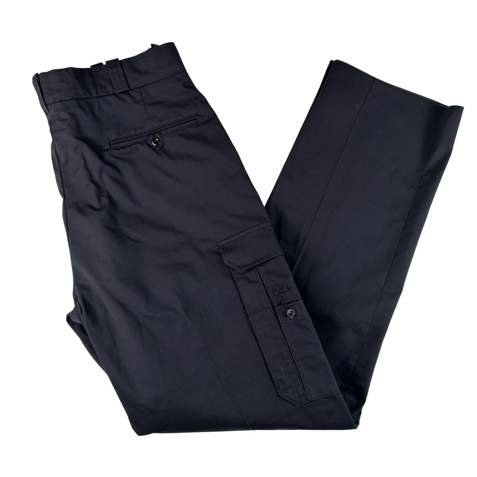 Elbeco Pants Mens 42 R TekTwill Cargo ComfortStretch Water Resistant Unhemmed