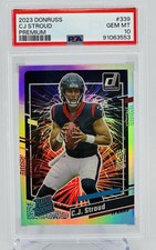 POP4🎆 ‘23 CJ Stroud Donruss Premium True RC/SSP-PSA10-PRODUCT HIT-Texans 🎇