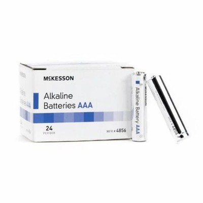 Alkaline Battery McKesson AAA Cell 1.5V Disposable Box