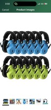 Kids Noise Cancelling Earmuffs - 12 Pack for Safe Sound Protection  Comfort