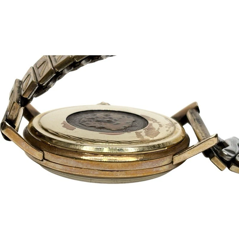 Reloj Hombre King Seiko Primer Modelo J14102 14KGF 25 Joyas Cuerda Manual Foto 4 de 4