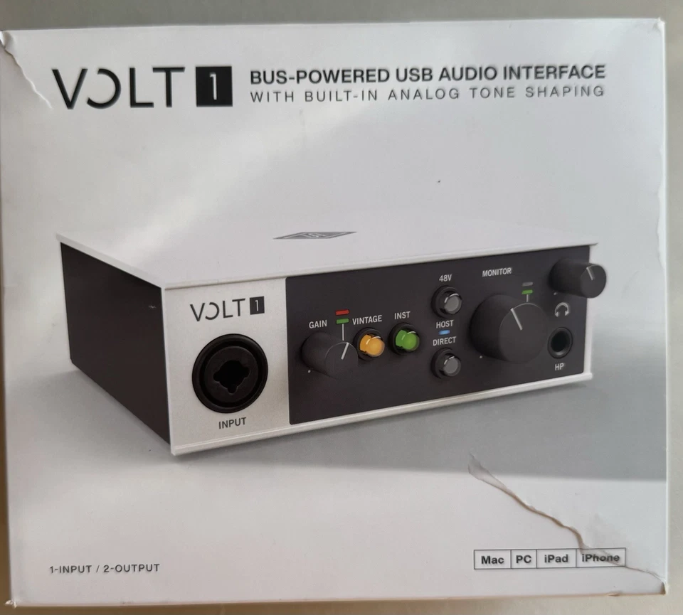 Interfaz de audio USB alimentada por bus Voltio 1 canal único Foto 3 de 3