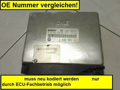 Einspritzsteuergerät BMW E36 316i touring 0261203660 Sofortversand