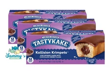 Tastykake Limited Edition Kollision Krimpets 3 Boxes NEW