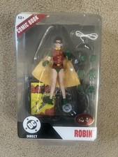 MCFARLANE DC DIRECT DICK GRAYSON ROBIN BATMAN 1 PAGE PUNCHERS RED PLATINUM
