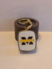 Vintage University Of Michigan Musical Keychain Fight Song Music Box Sankyo