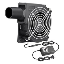 120mm x 32mm Dual Ball Blower Fan 12V with 110v - 240v AC Plug 12032 110V-240V