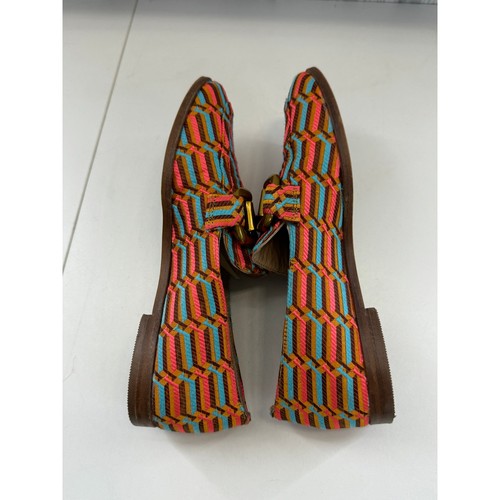 HTF Boden Snaffle Jacquard Loafers Size 37 (6.5 US) EUC - Picture 9 of 10