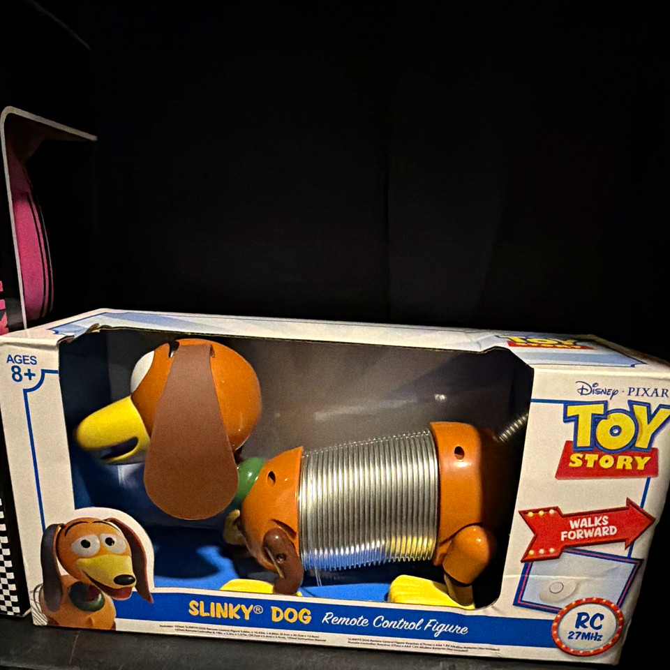 Disney Pixar Toy Story Slinky Dog Remote Control 27mhz ready 2 ship new ...