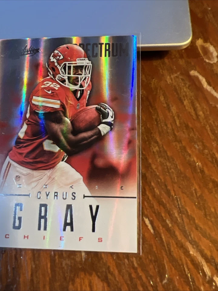 Cyrus Gray 2012 Panini Absolute Rookie Spectrum Silver Rookie RC #121 /50 - Image 2 of 4