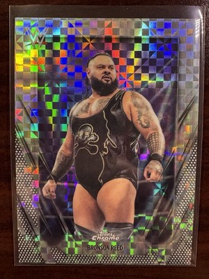 2026 Topps Chrome WWE X-Fractor #53 Bronson Reed