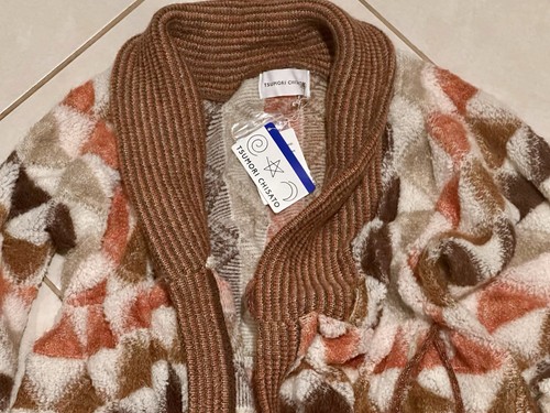 BNWT Tsumori Chisato Casual Women Knit Coat Size 2 - 38% Wool/32% Mohair - Bild 2 von 10